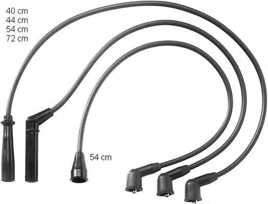 BERU ZEF950 Ignition Cable Kit